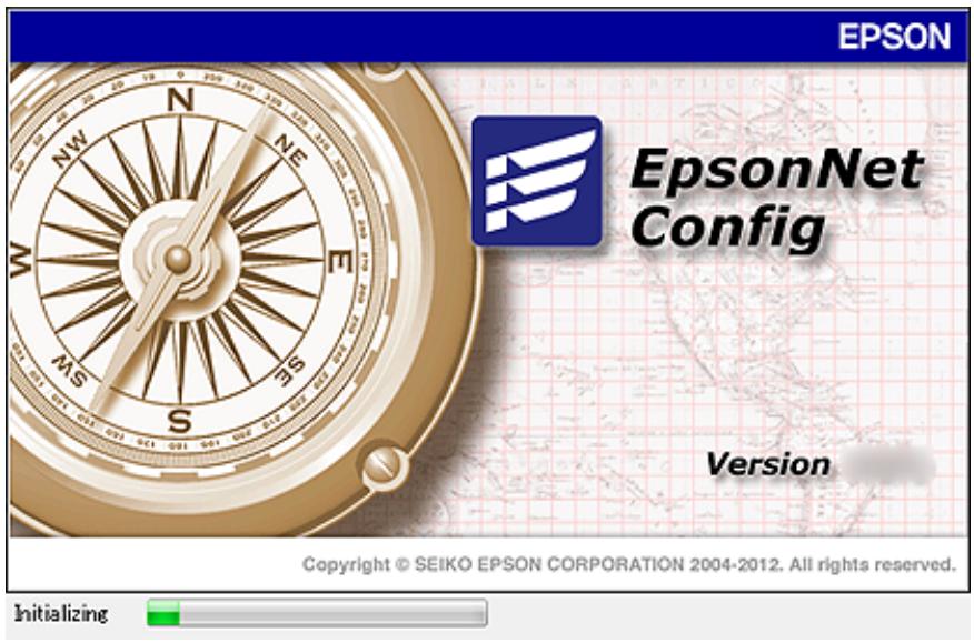 EPSON WORKFORCE PRO WF-8010 DW - À propos du calculé EpsonNet Config - 1