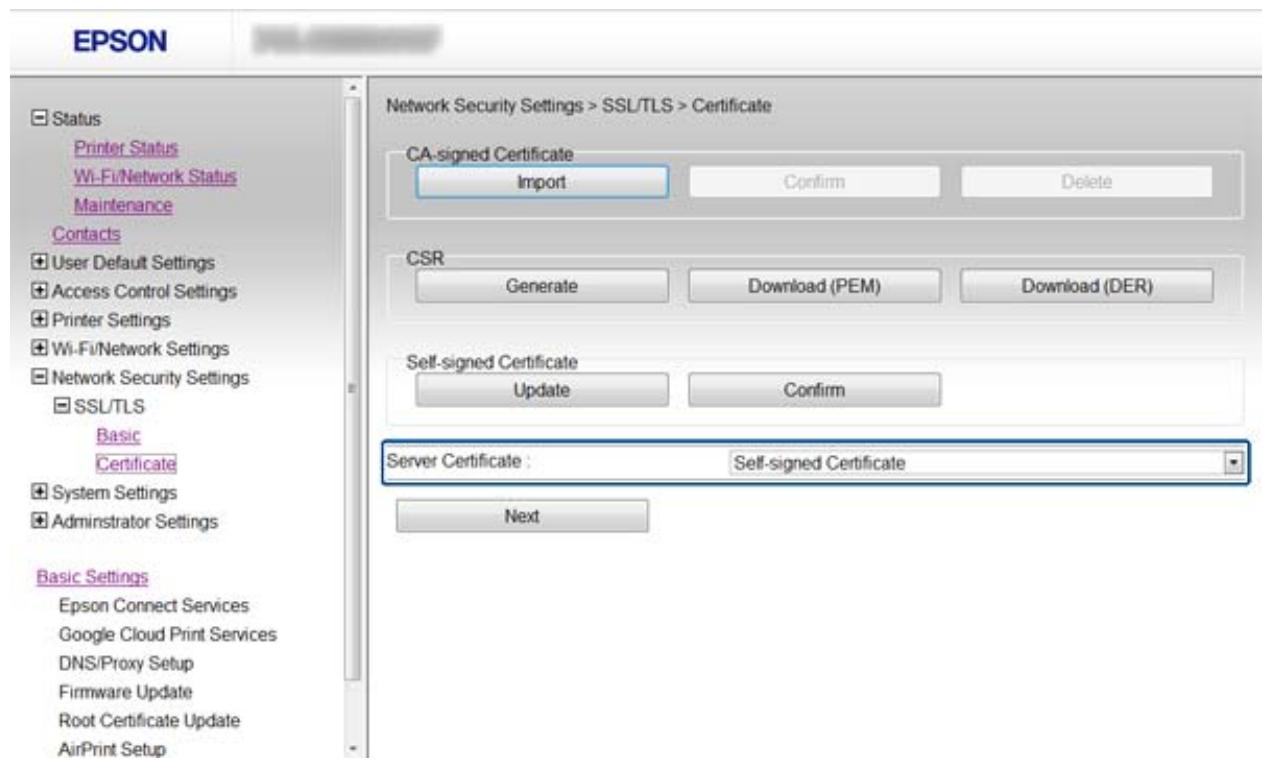 EPSON WORKFORCE PRO WF-8010 DW - Utilisation de l'imprimante dans un réseau sécurisé - 1