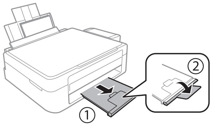 EPSON L220 - Chargement du papier - 2