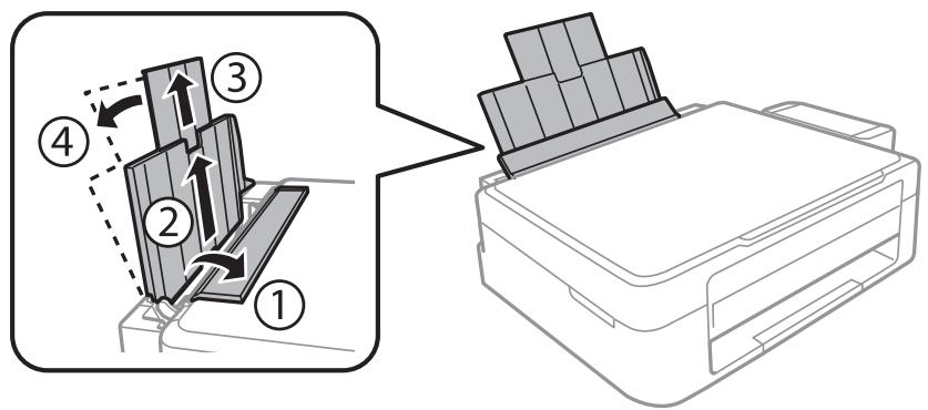 EPSON L220 - Chargement du papier dans la source alim. papier arrêté - 1