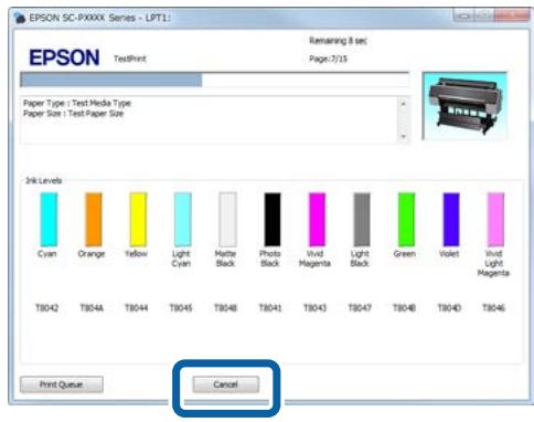 EPSON SURECOLOR SC-P7000 - Annulation de l'impression (Windows) - 1