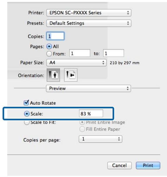 EPSON SURECOLOR SC-P9000 - Configuration des paramètres sous Mac OS X - 2