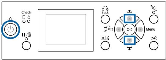 Check Black OK Menu