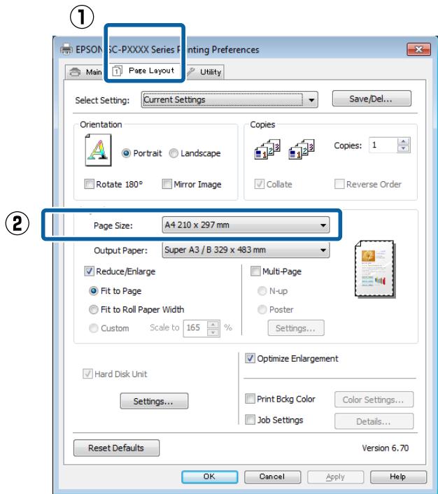 EPSON SURECOLOR SC-P9000 - Configuration des paramètres dans Windows - 1