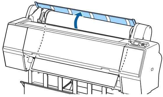 EPSON SURECOLOR SC-P9000 - Retrait du papier rouleau - 2