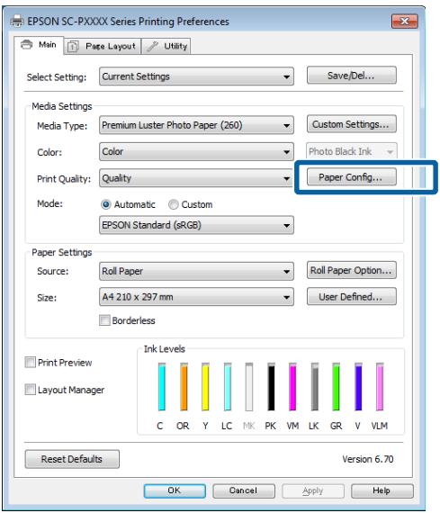 EPSON SURECOLOR SC-P9000 - Utilisation du pilote d'impression (Windows) - 1