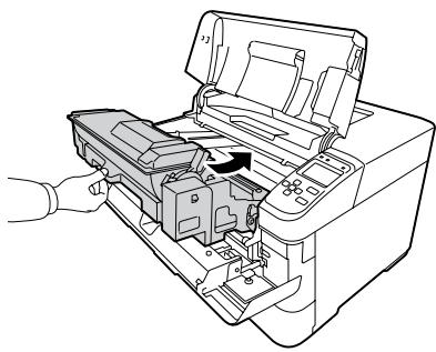 EPSON WORKFORCE AL-M8100DTN - Insérez la poignée D de l'unité de développement à fond. - 1