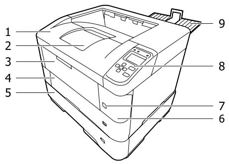 EPSON WORKFORCE AL-M8100DTN - Composants de l'imprimante - 1