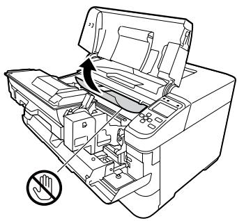 EPSON WORKFORCE AL-M8100DTN - Retirez le papier coincé. - 1