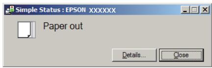 EPSON WORKFORCE AL-M8100DTN - Accès à EPSON Status Monitor - 1