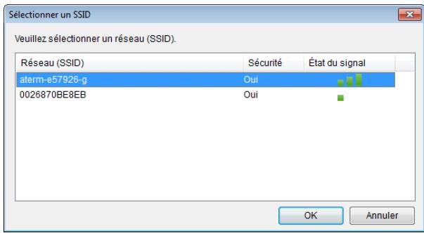 EPSON LABELWORKS LW-Z900 - Pour vérifier/modifier les paramètres du mode Infrastructure - 2