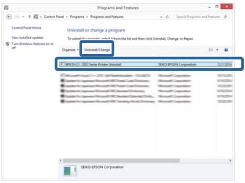 EPSON SURECOLOR SC-P10000 - Uninstall a program - 1
