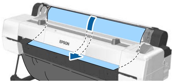 EPSON SURECOLOR SC-P10000 - Chargement du papier rouleau - 5