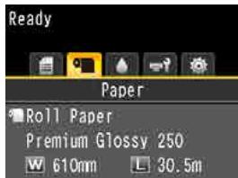 EPSON SURECOLOR SC-P10000 - Vérification du type de papier - 2