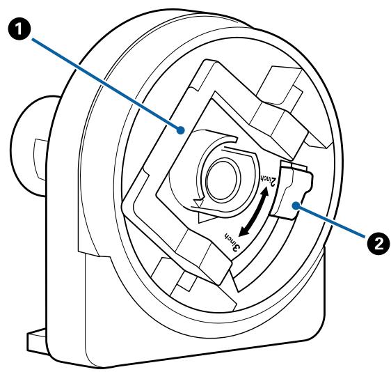 EPSON SURECOLOR SC-P10000 - Adaptateur de papier rouleau - 1