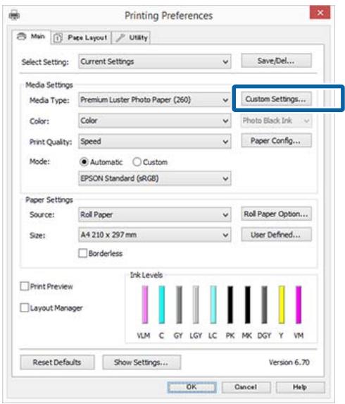 EPSON SURECOLOR SC-P10000 - Utilisation du pilote d'impression (Windows) - 3