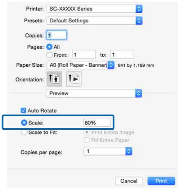 EPSON SURECOLOR SC-P10000 - Configuration des paramètres sous Mac OS X - 2