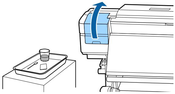 EPSON SURECOLOR SC-S80610 - Nettoyage autour de la tête d'impression - 1