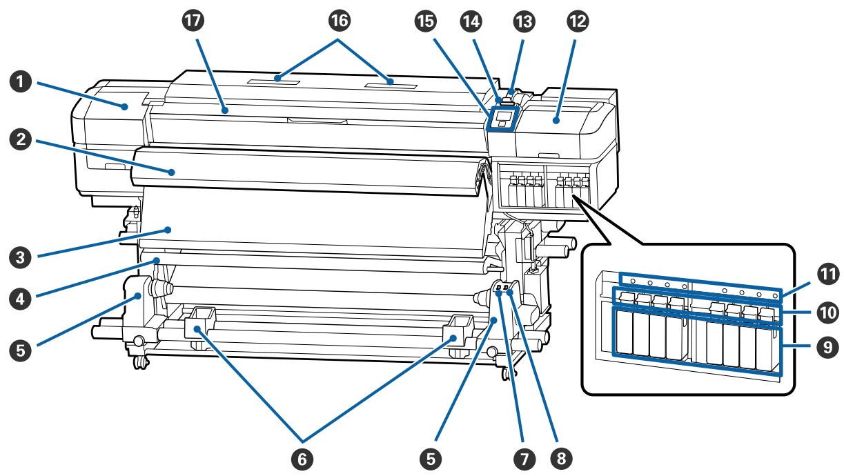 EPSON SURECOLOR SC-S80610 - Partie avant - 1
