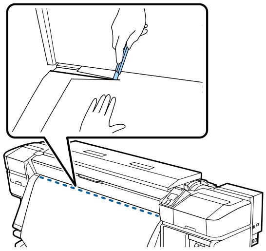 EPSON SURECOLOR SC-S80610 - Appuyez sur la touche ☎, sélectionnez Alim en position coupe et appuyez sur OK. - 4