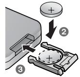 PANASONIC CY-VM7203N - Remplacement de la pile - 2