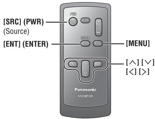 PANASONIC CY-VM7203N - Réglage - 1