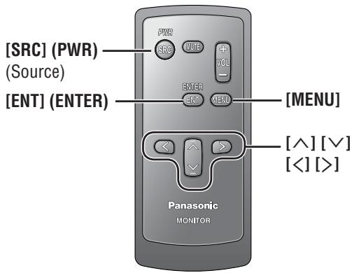 PANASONIC CY-VM7203N - Réglage - 1