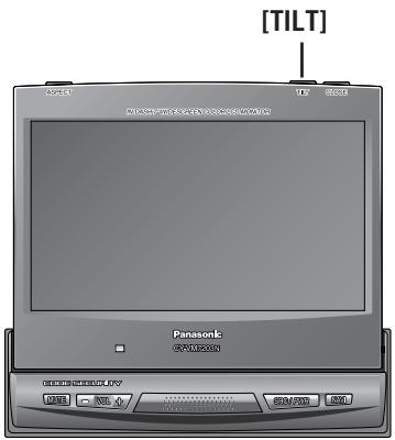 PANASONIC CY-VM7203N - Ajustement de la position de l'afficheur - 1