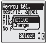 PANASONIC EB-GD76 - Verrouillage du téléphone - 1