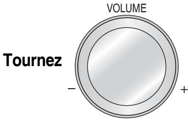PANASONIC SA-XR57 - Réglez le volume. - 1