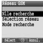 PANASONIC X400 - Sélection réseau - 2