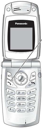 PANASONIC X400 - Options de l'appel en conférence - 1