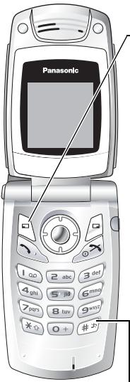 PANASONIC X400 - Activation du Mode silencieux - 1