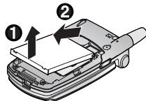 PANASONIC X400 - Retrait de la batterie - 2