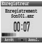 PANASONIC X400 - Pour enregistrer un nouveau son - 1