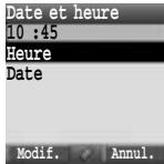 PANASONIC X400 - Réglage Heure et date - 1