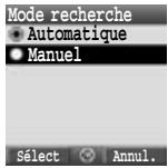 PANASONIC X400 - Mode recherche - 1