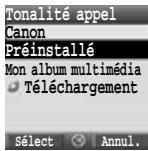 PANASONIC X400 - Tonalité appel - 2