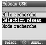 PANASONIC X400 - Sélection réseau - 3