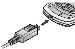 PANASONIC X400 - Branchement et débranchement du chargeur rapide de voyage - 1