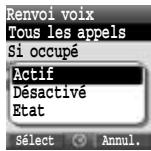 PANASONIC X400 - Pour enregistrer un numéro à renvoyer la première fois : - 3