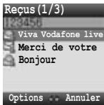 PANASONIC X401 - Lire un message reçu - 6