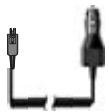 PANASONIC X401 - Chargeur de voiture (EB-CDX70) - 1