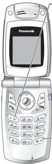 PANASONIC X401 - Mettre fin à / rejeter des appels - 1