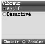 PANASONIC X401 - Dans le menu Profils - 5