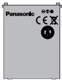 PANASONIC X401 - Batterie ion-lithium (EB-BSX400) - 1