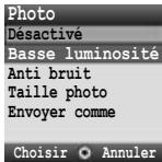 PANASONIC X401 - Options dans le viseur - 4