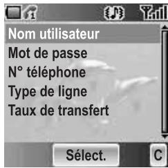 PANASONIC X500 - A partir du menu Connexion - 3