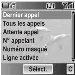 PANASONIC X500 - Appels - 1