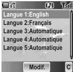 PANASONIC X500 - A partir du menu Diffusions - 1